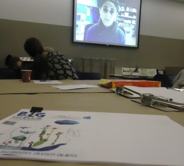 Flying virtually across the world to talk about BIG concepts of collaboration and response. 